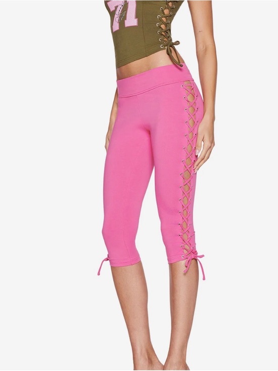 I.am.Gia Tila hot pink capri pants S/M